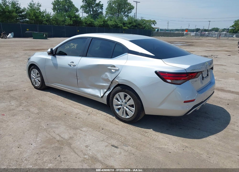 2022 NISSAN SENTRA VIN: 3N1AB8BV1NY262406