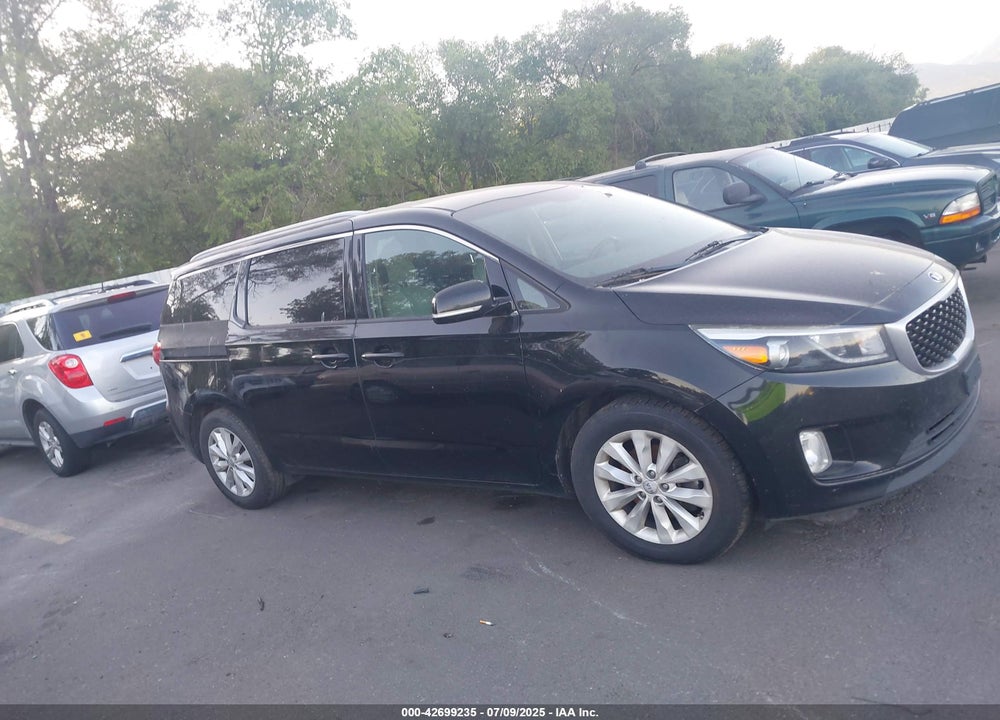 2015 KIA SEDONA EX VIN: KNDMC5C12F6027281
