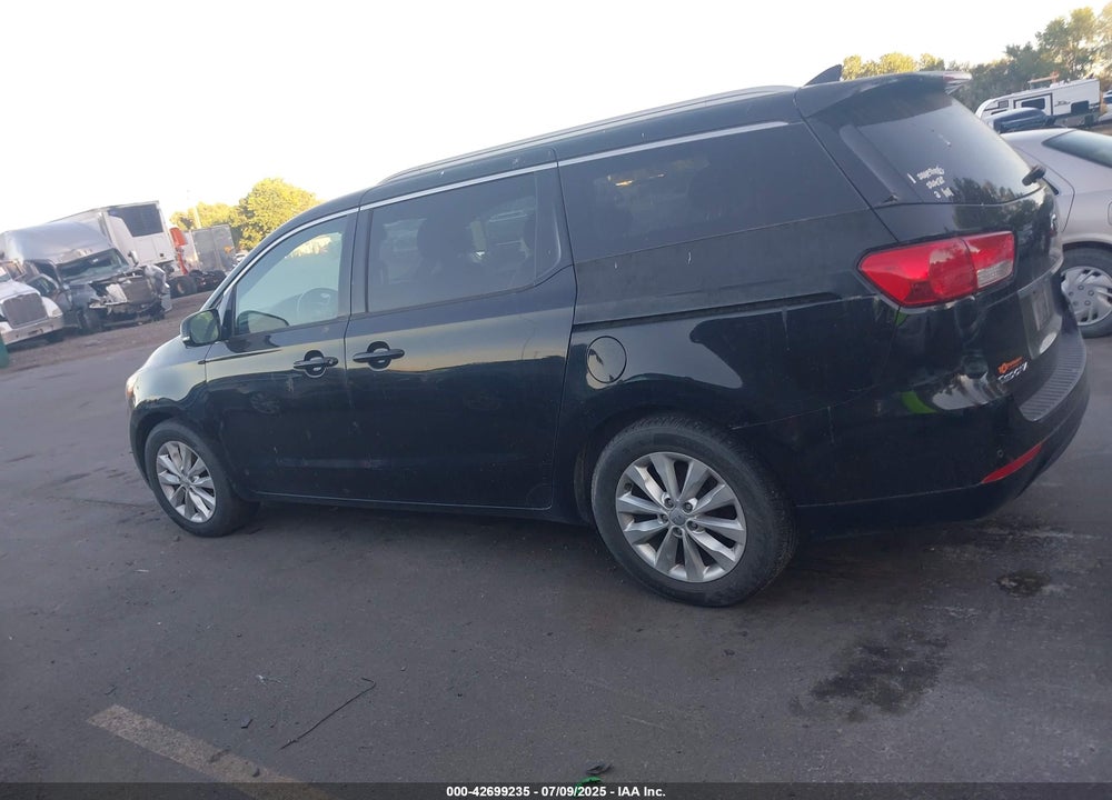 2015 KIA SEDONA EX VIN: KNDMC5C12F6027281