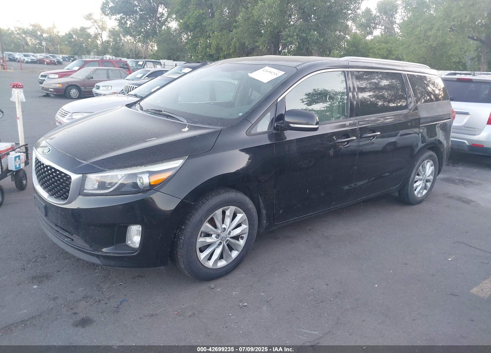 2015 KIA SEDONA EX VIN: KNDMC5C12F6027281