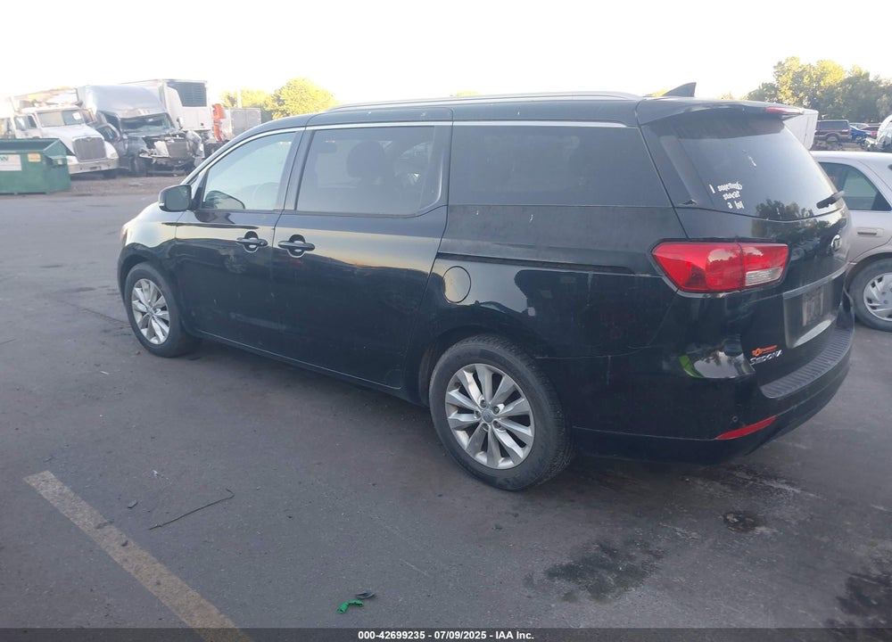 2015 KIA SEDONA EX VIN: KNDMC5C12F6027281