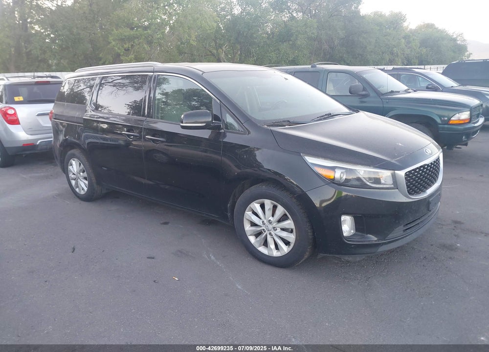 2015 KIA SEDONA EX VIN: KNDMC5C12F6027281