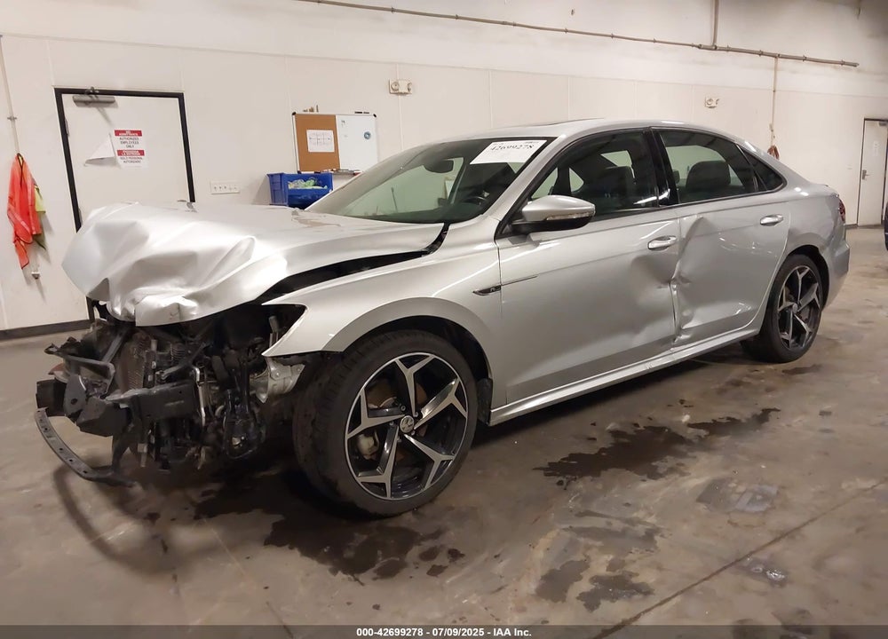 2021 VOLKSWAGEN PASSAT VIN: 1VWMA7A37MC001227
