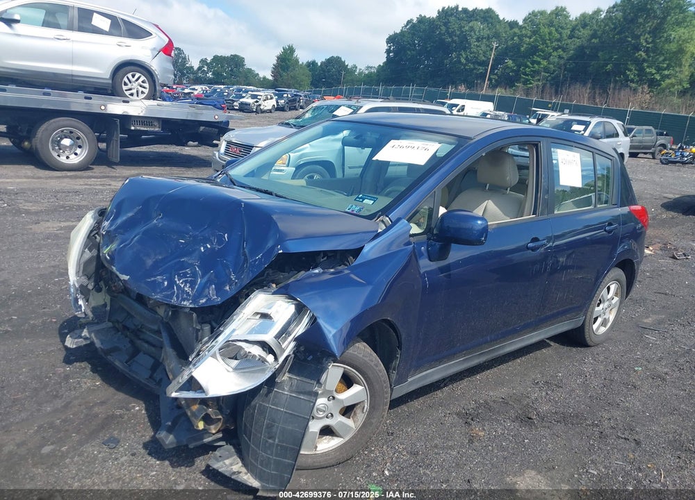 2007 NISSAN VERSA VIN: 3N1BC13E77L354613
