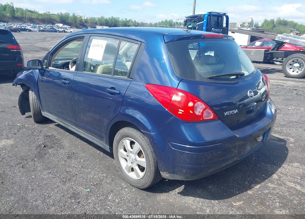 2007 NISSAN VERSA VIN: 3N1BC13E77L354613