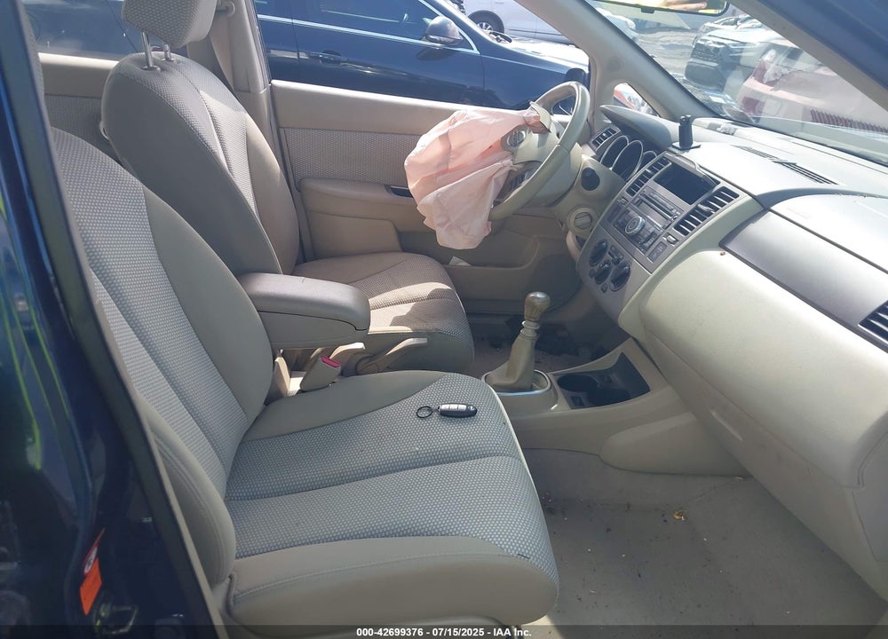2007 NISSAN VERSA VIN: 3N1BC13E77L354613