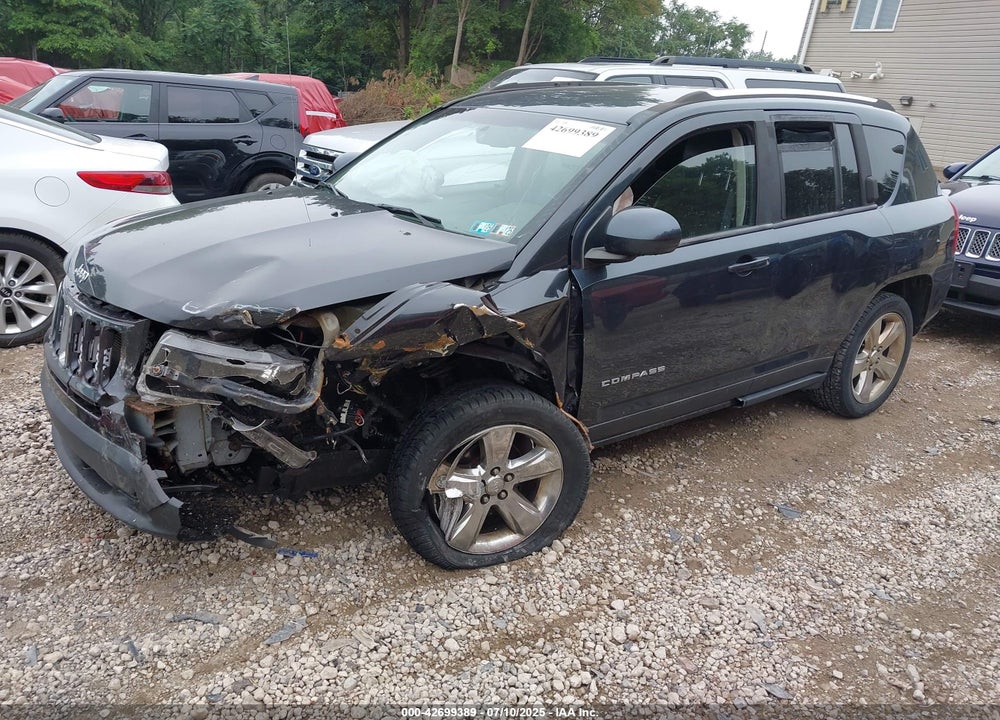 2014 JEEP COMPASS LATITUDE VIN: 1C4NJDEB5ED731091