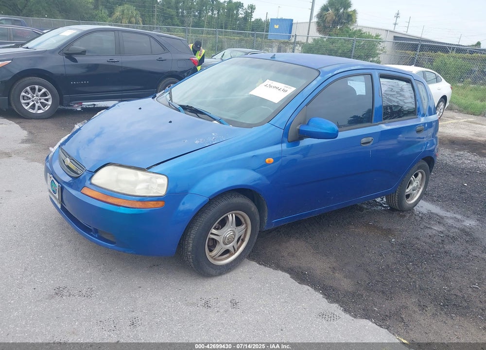2004 CHEVROLET AVEO LS VIN: KL1TJ62674B192047