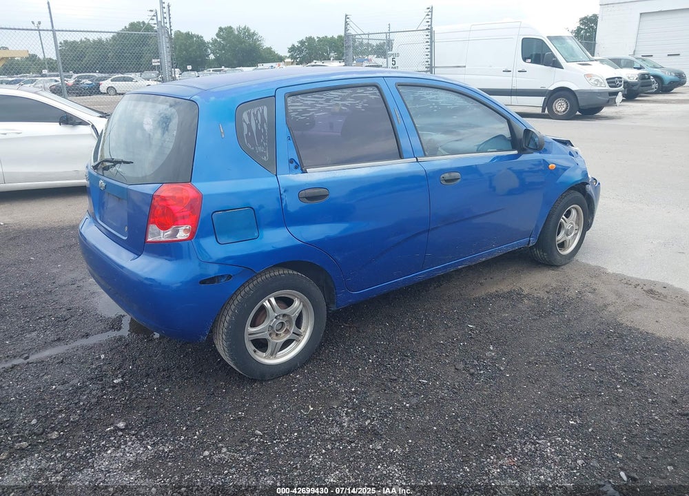 2004 CHEVROLET AVEO LS VIN: KL1TJ62674B192047