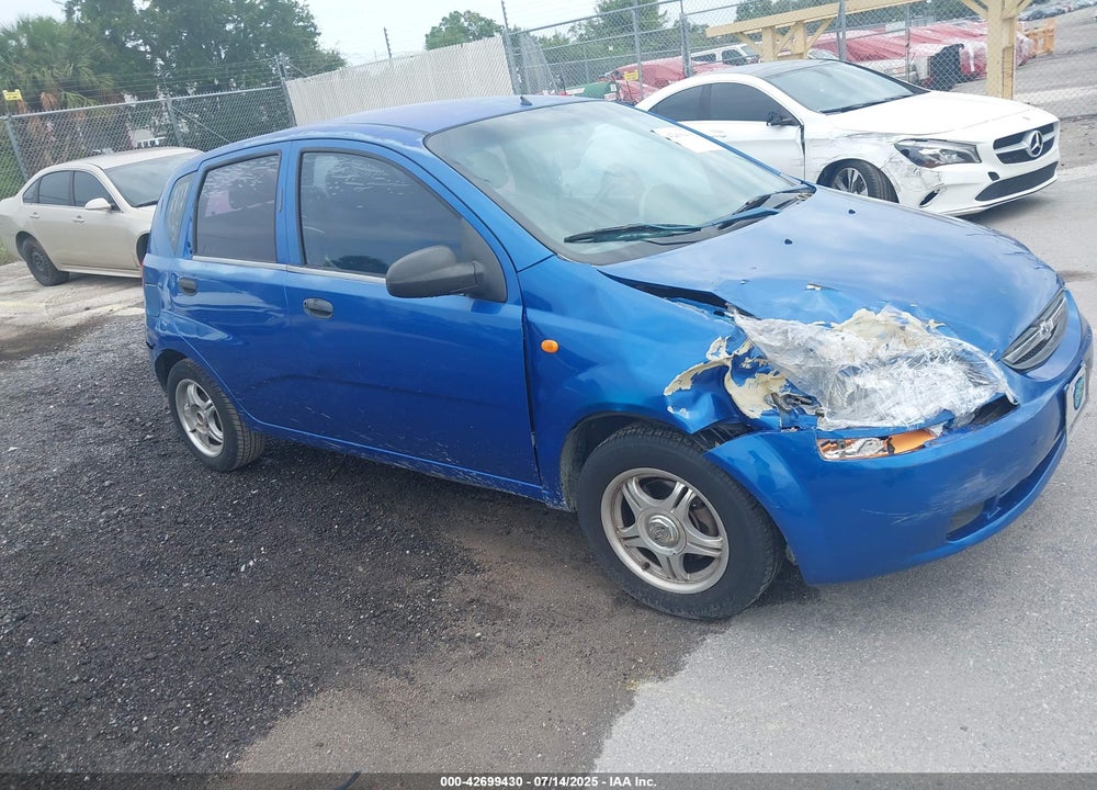 2004 CHEVROLET AVEO LS VIN: KL1TJ62674B192047