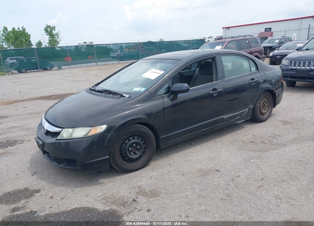 2010 HONDA CIVIC VIN: 2HGFA1F86AH556774