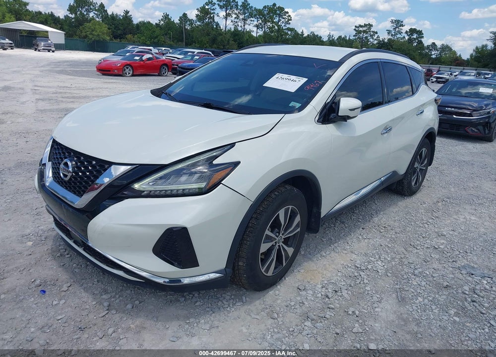 2020 NISSAN MURANO SV FWD VIN: 5N1AZ2BJ9LN167908