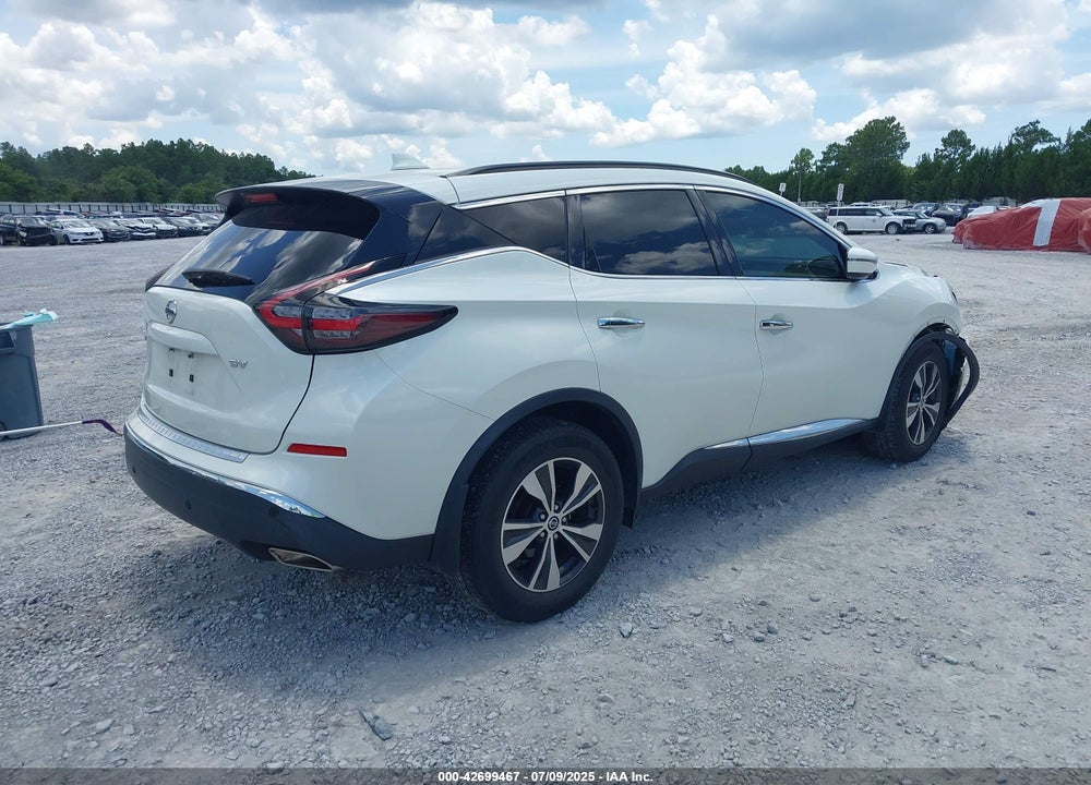 2020 NISSAN MURANO SV FWD VIN: 5N1AZ2BJ9LN167908