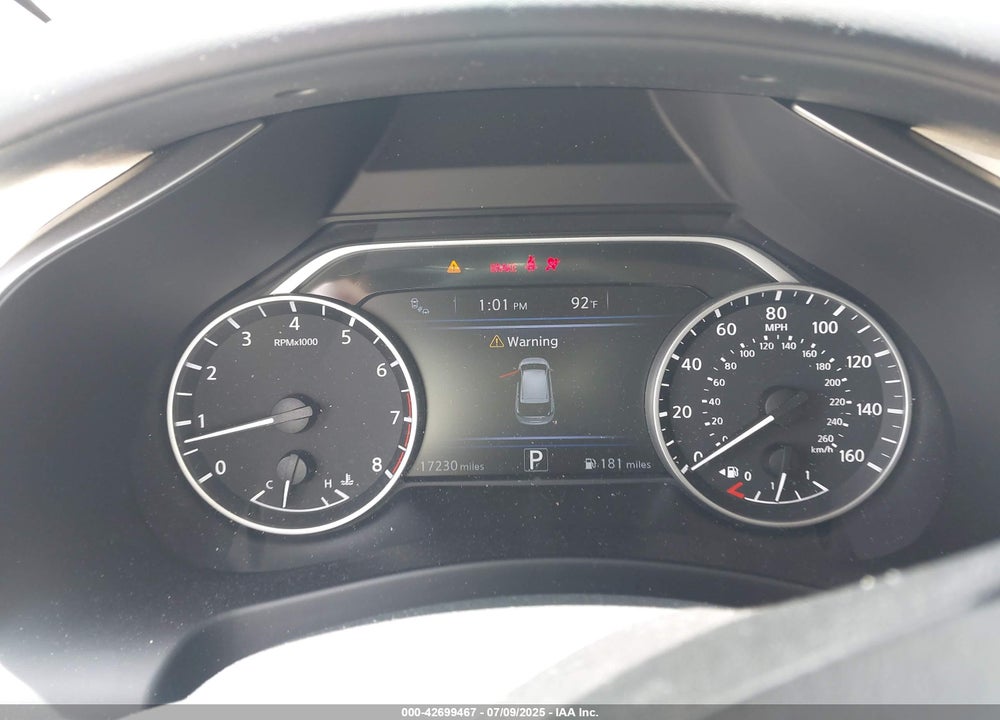 2020 NISSAN MURANO SV FWD VIN: 5N1AZ2BJ9LN167908