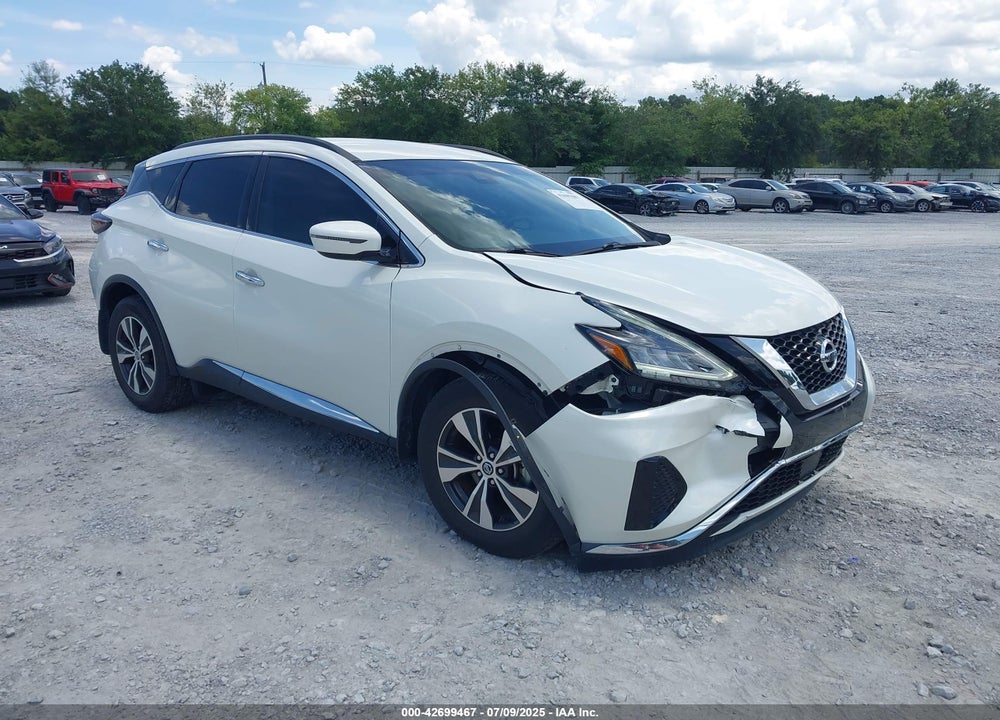 2020 NISSAN MURANO SV FWD VIN: 5N1AZ2BJ9LN167908