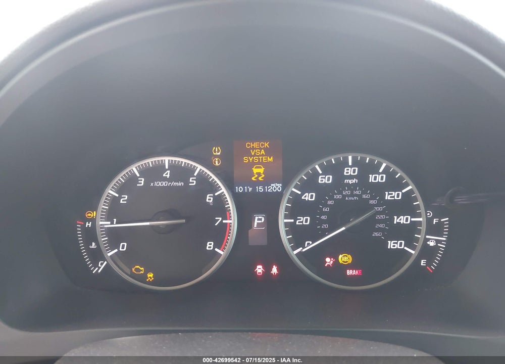 2015 ACURA ILX VIN: 19VDE1F33FE006961