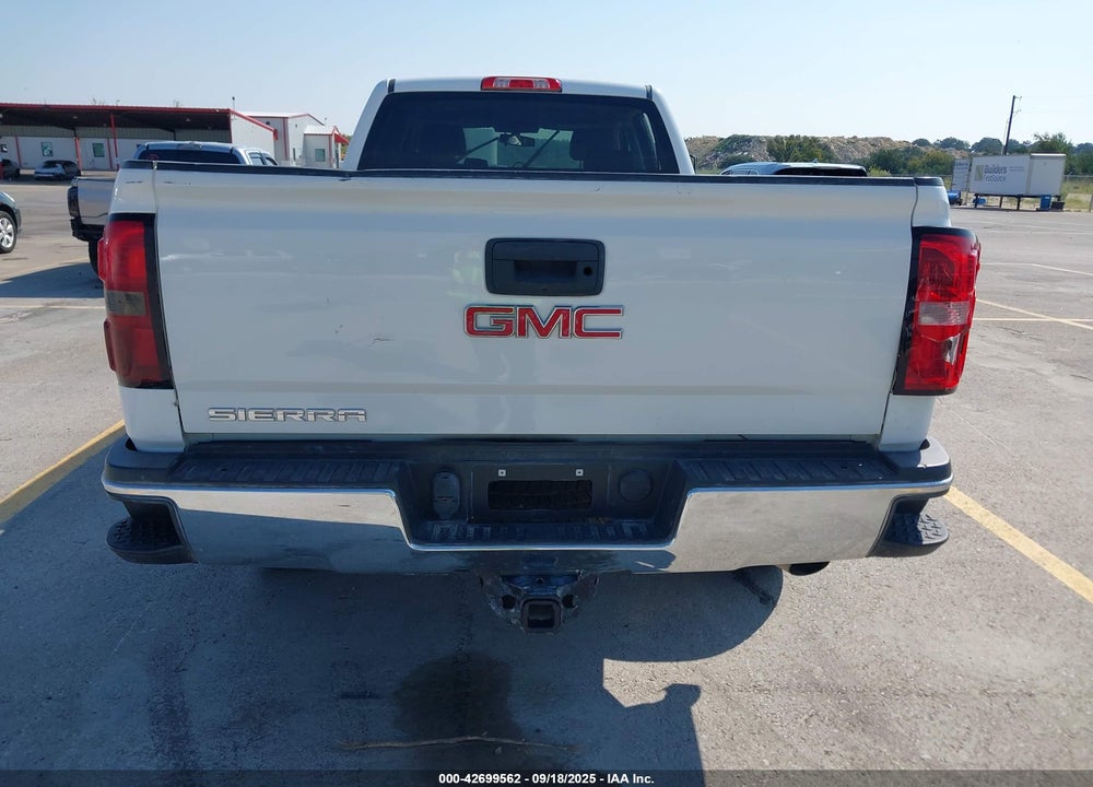 2016 GMC SIERRA 2500HD VIN: 1GT11REGXGF163208