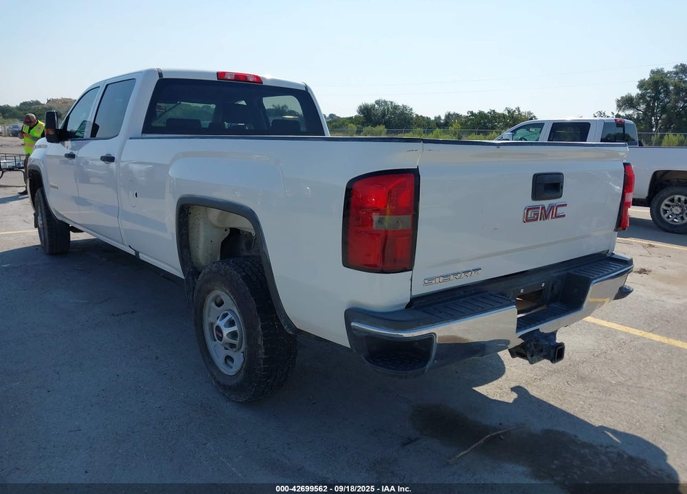 2016 GMC SIERRA 2500HD VIN: 1GT11REGXGF163208