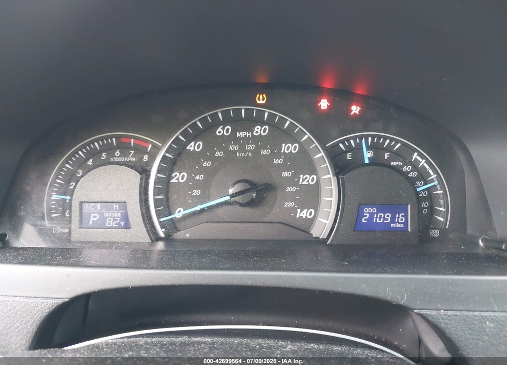 2013 TOYOTA CAMRY VIN: 4T1BF1FK9DU228725