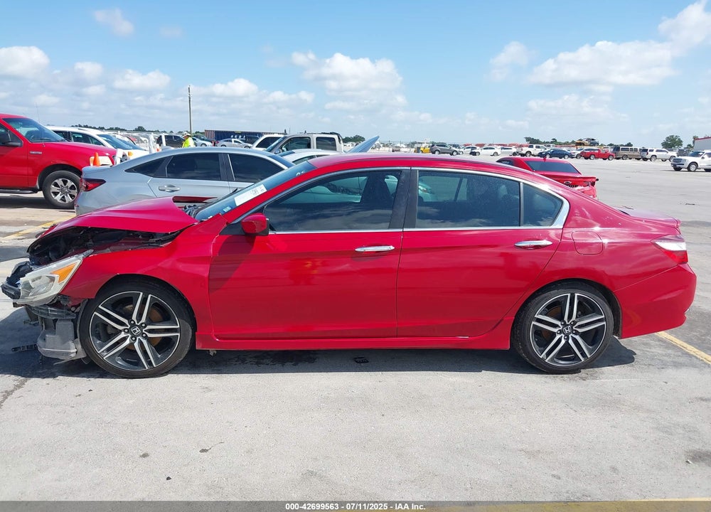 2017 HONDA ACCORD SPORT VIN: 1HGCR2F55HA069355