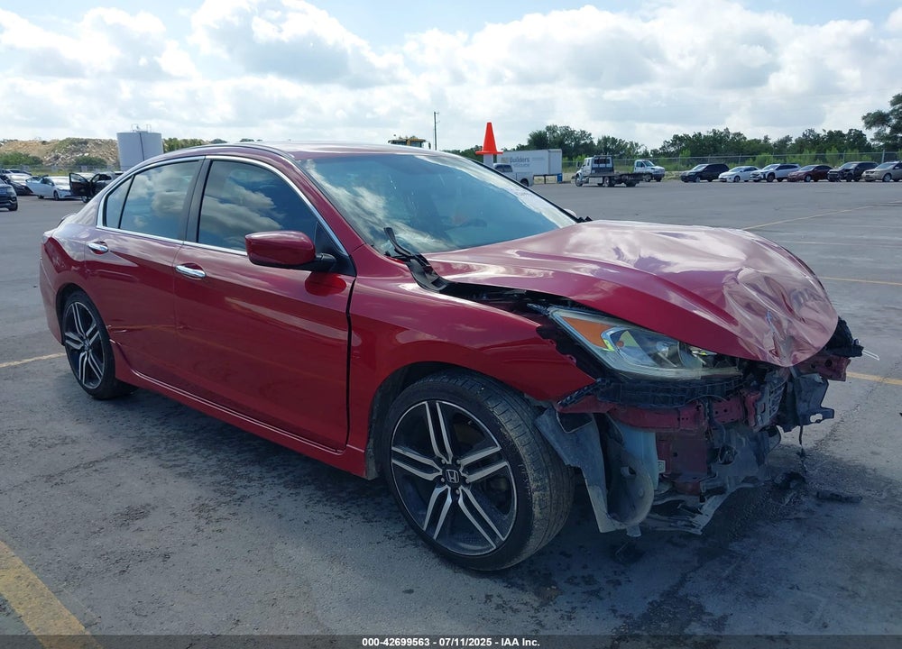 2017 HONDA ACCORD SPORT VIN: 1HGCR2F55HA069355