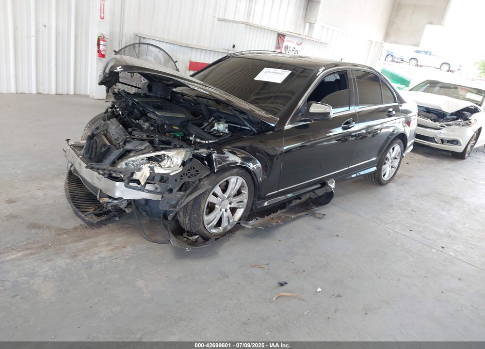 2008 MERCEDES-BENZ C CLASS VIN: WDDGF56X98R030335