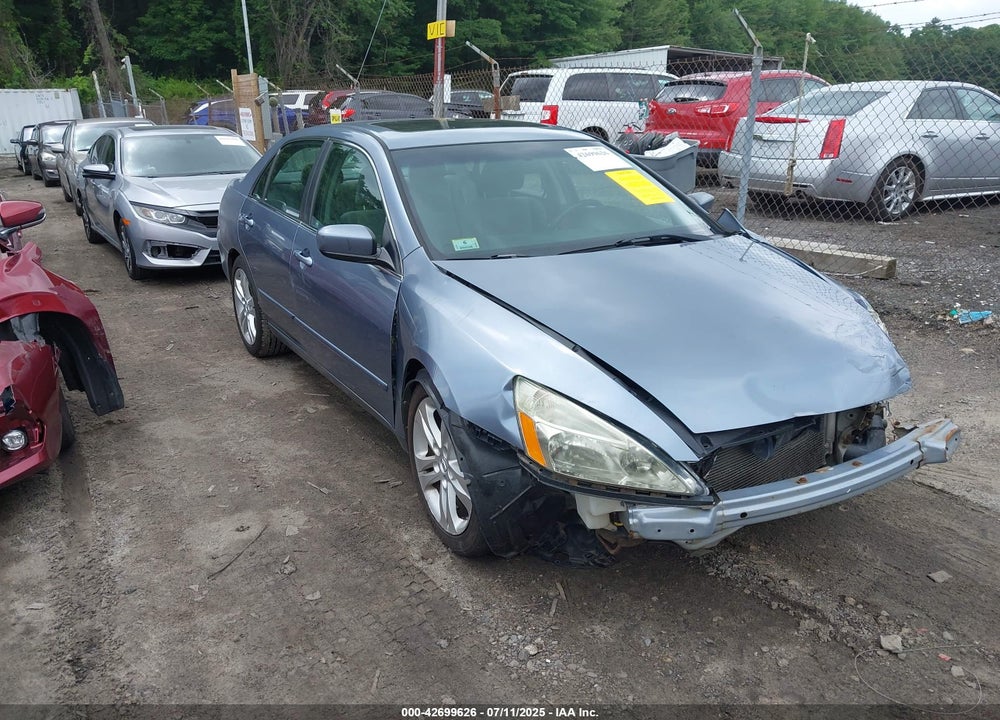 2007 HONDA ACCORD 2.4 EX VIN: 1HGCM56717A054397