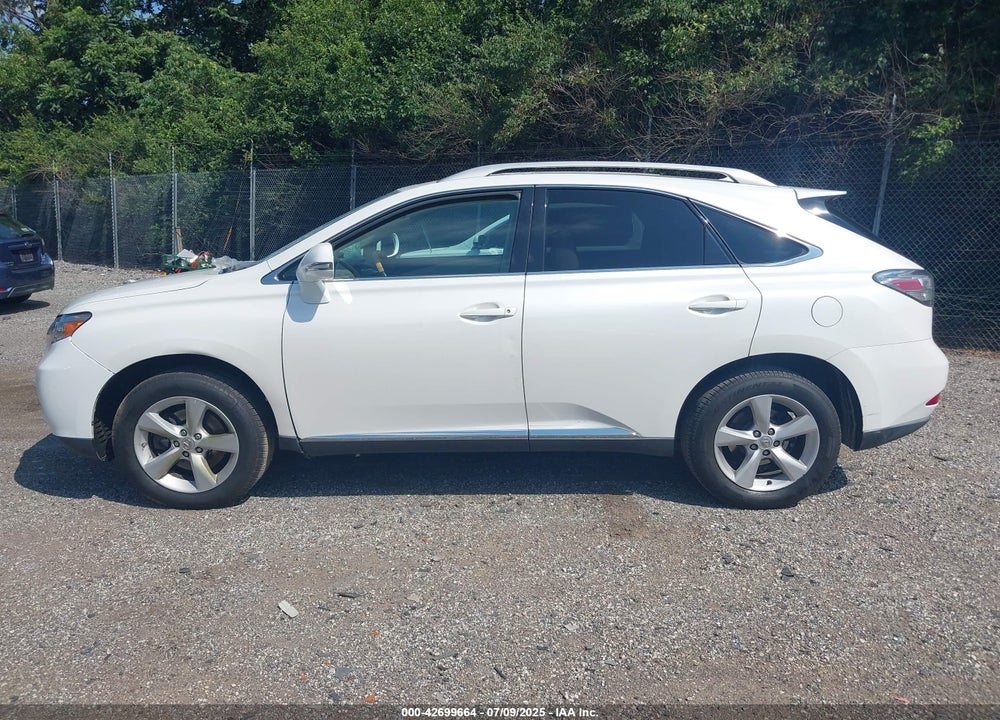 2011 LEXUS RX 350 VIN: 2T2BK1BA8BC120387