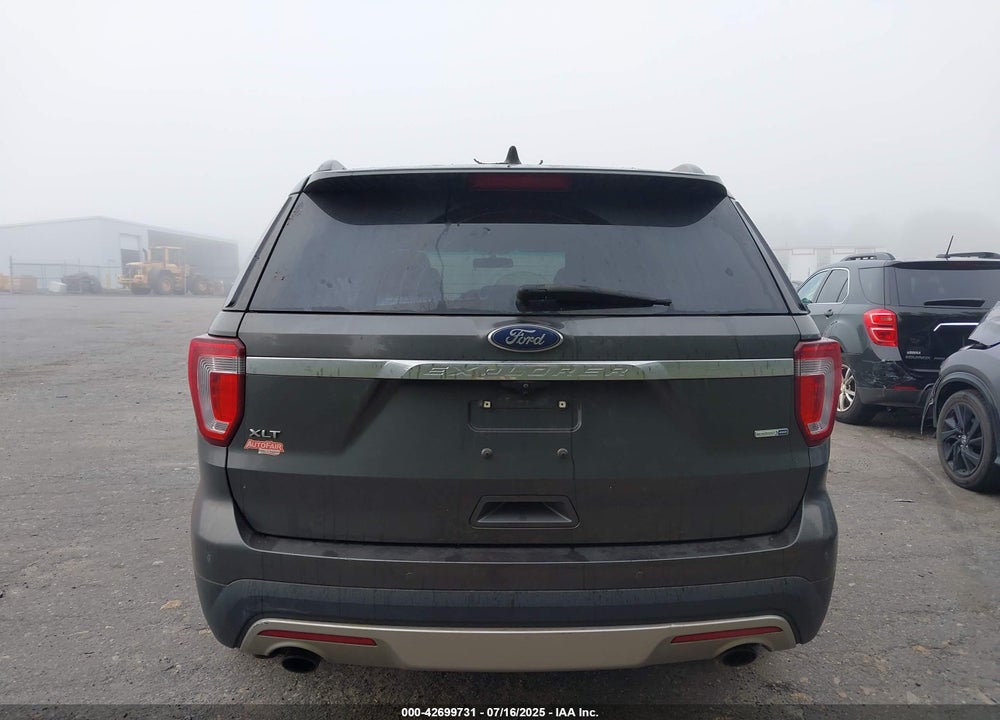 2017 FORD EXPLORER XLT VIN: 1FM5K8DH4HGA19180