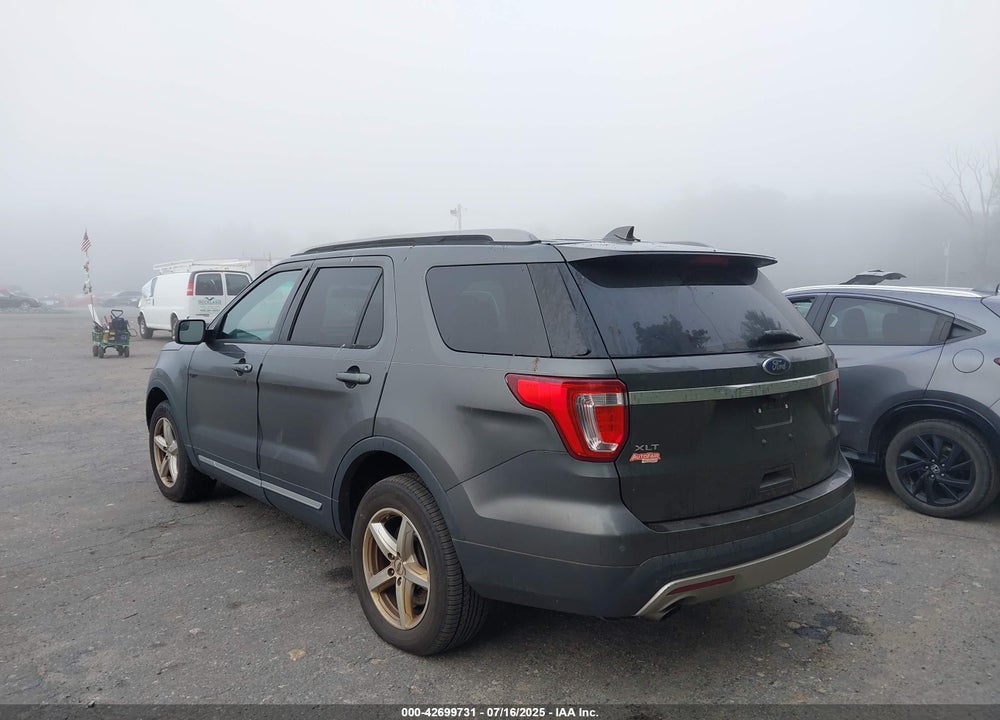 2017 FORD EXPLORER XLT VIN: 1FM5K8DH4HGA19180