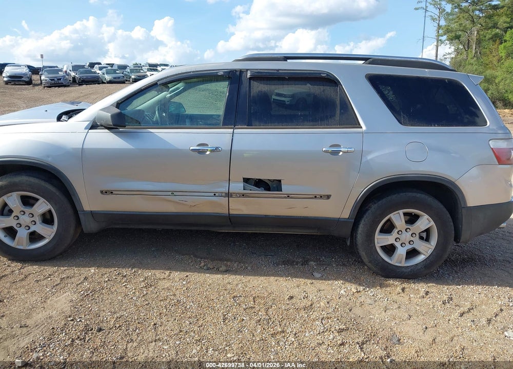 2008 GMC ACADIA SLE-1 VIN: 1GKER13748J252404