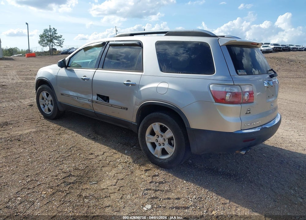 2008 GMC ACADIA SLE-1 VIN: 1GKER13748J252404
