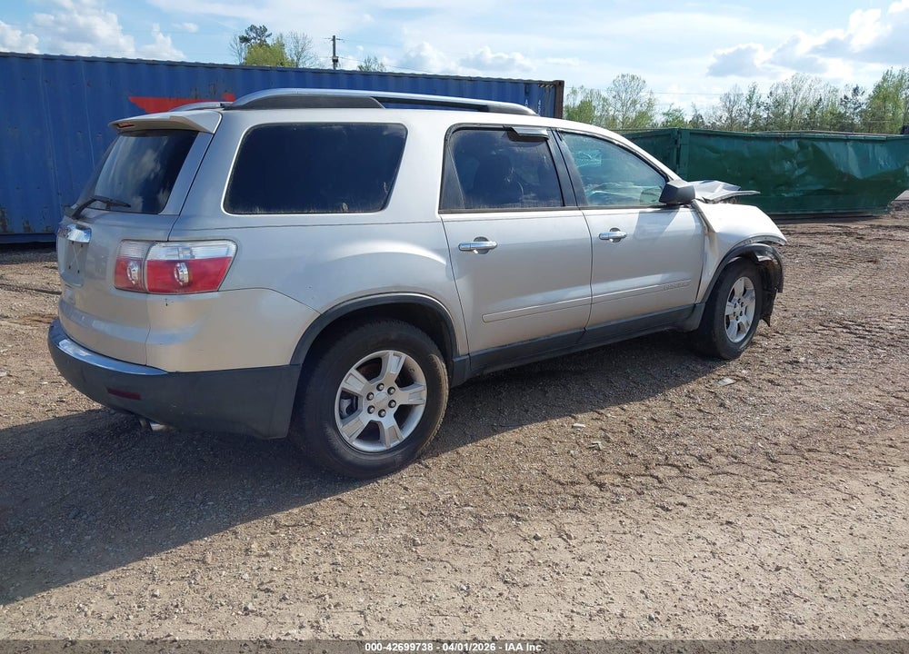 2008 GMC ACADIA SLE-1 VIN: 1GKER13748J252404