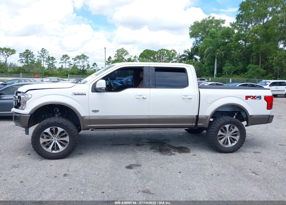2019 FORD F-150 KING RANCH VIN: 1FTEW1E43KFA53619
