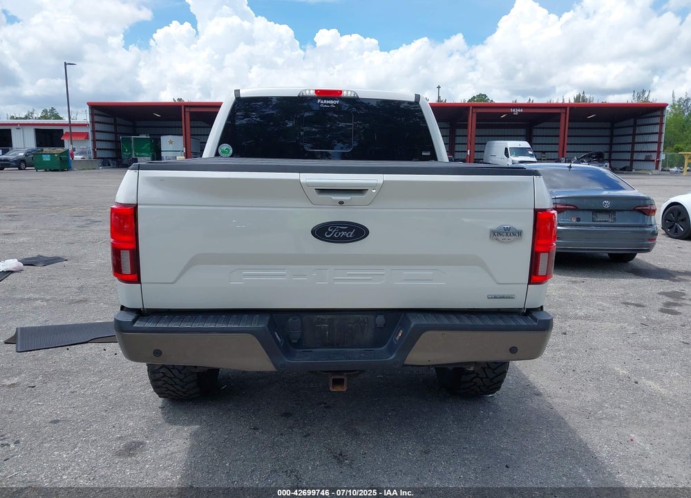 2019 FORD F-150 KING RANCH VIN: 1FTEW1E43KFA53619