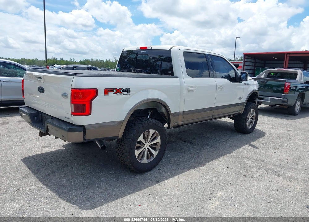 2019 FORD F-150 KING RANCH VIN: 1FTEW1E43KFA53619