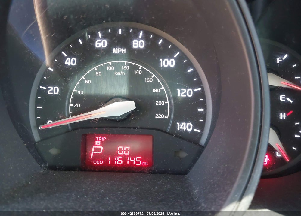2015 KIA RIO VIN: KNADM5A3XF6509804