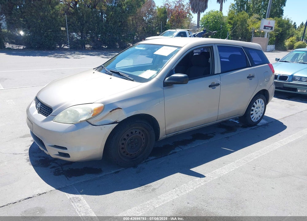 2003 TOYOTA MATRIX STANDARD VIN: 2T1KR32E53C159406