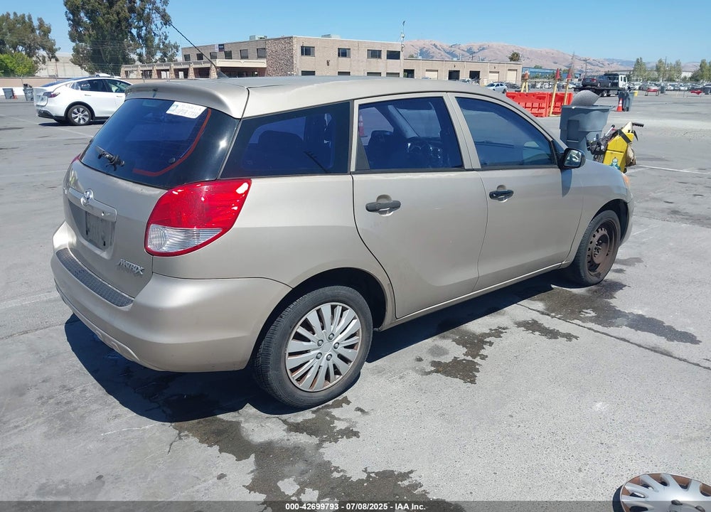 2003 TOYOTA MATRIX STANDARD VIN: 2T1KR32E53C159406