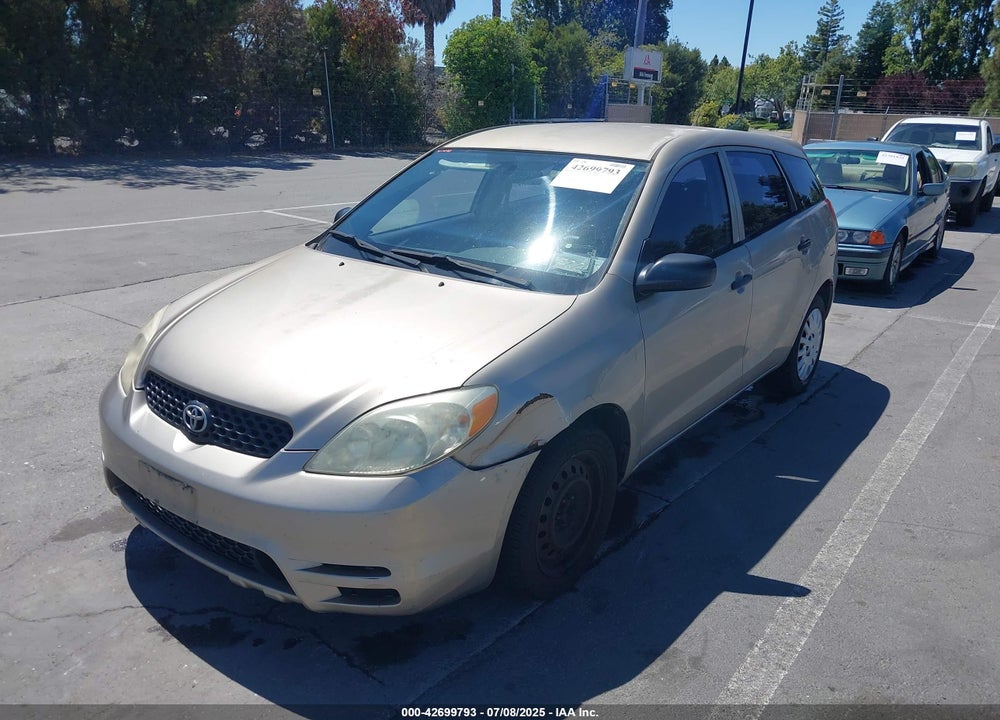 2003 TOYOTA MATRIX STANDARD VIN: 2T1KR32E53C159406