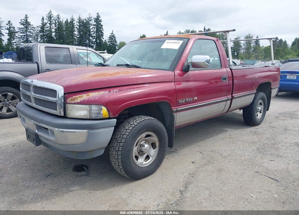 1996 DODGE RAM 1500 VIN: 1B7HF16Z3TS530291