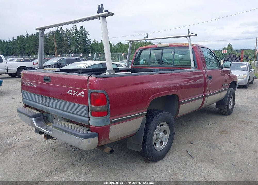 1996 DODGE RAM 1500 VIN: 1B7HF16Z3TS530291