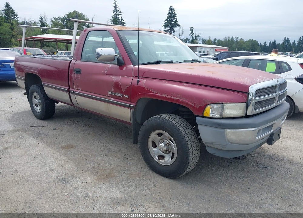 1996 DODGE RAM 1500 VIN: 1B7HF16Z3TS530291