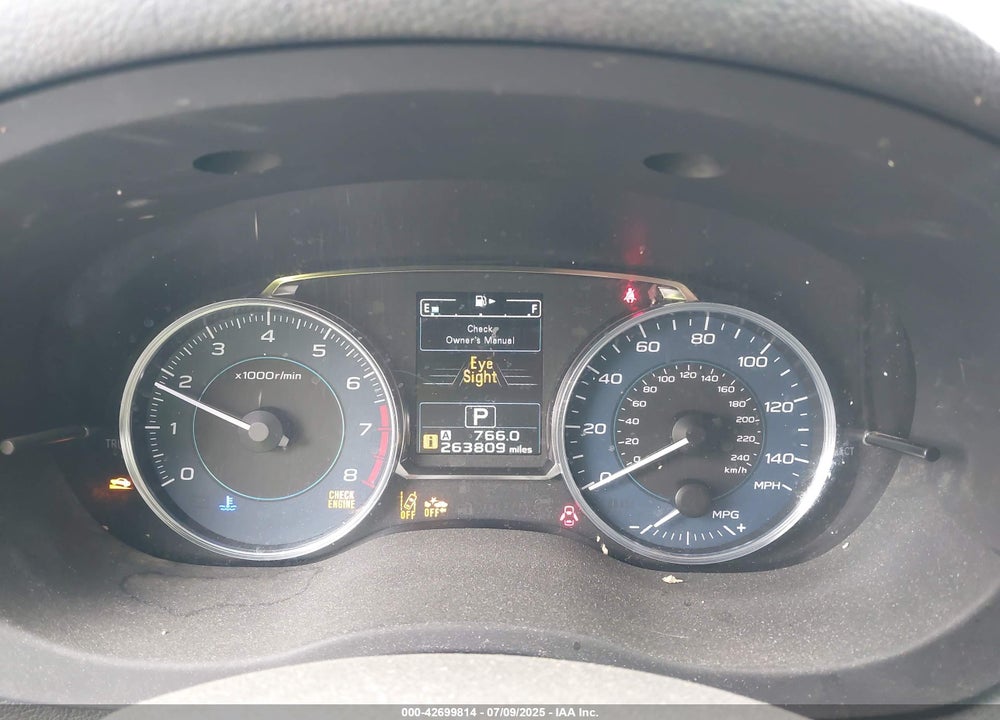 2015 SUBARU XV CROSSTREK 2.0I PREMIUM VIN: JF2GPAFC9F8311813