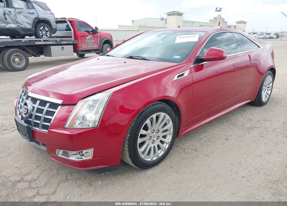 2012 CADILLAC CTS VIN: 1G6DJ1E38C0105593