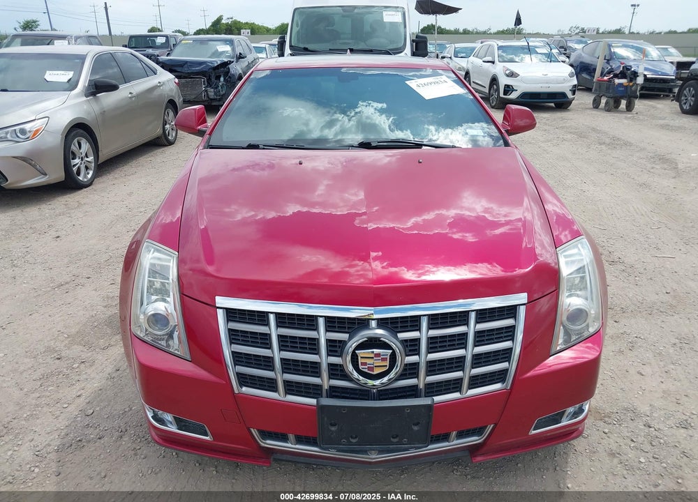 2012 CADILLAC CTS VIN: 1G6DJ1E38C0105593