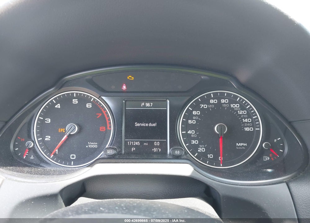 2014 AUDI Q5 2.0T PREMIUM VIN: WA1LFAFPXEA049384