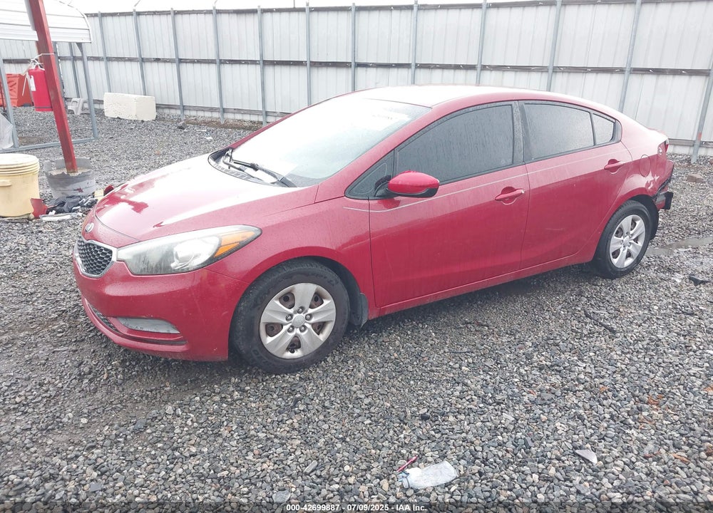 2016 KIA FORTE VIN: KNAFK4A61G5457683