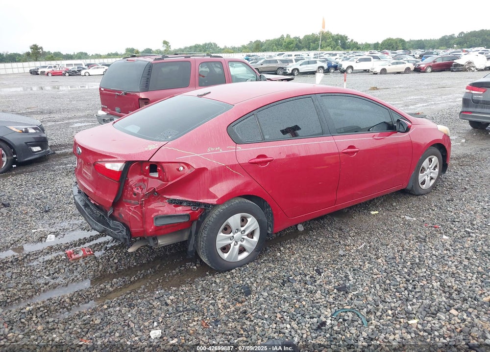 2016 KIA FORTE VIN: KNAFK4A61G5457683