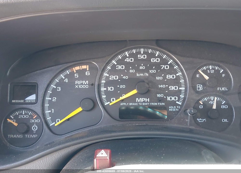 2001 CHEVROLET SILVERADO 2500HD LS VIN: 1GCHK29G71E197360